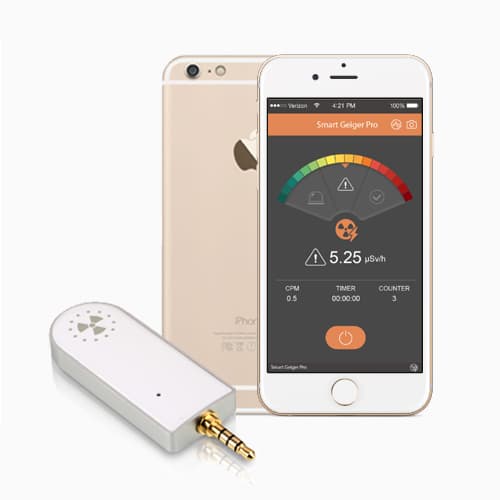 Smart Geiger Pro Geiger Counter for Smartphone with App